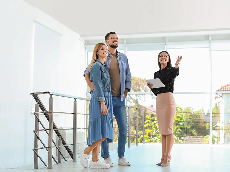 Visite d'un appartement à louer