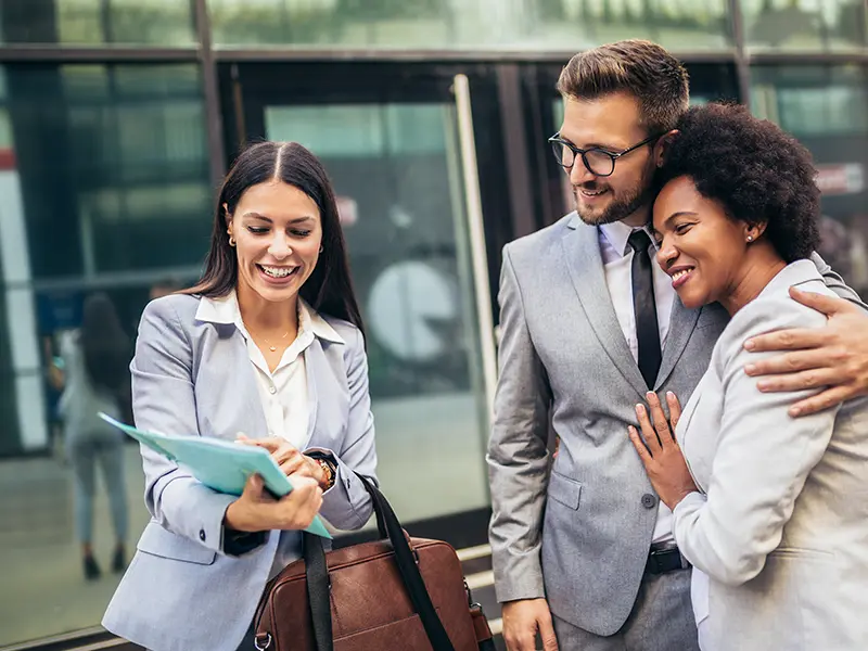 Visite d'une société à remettre